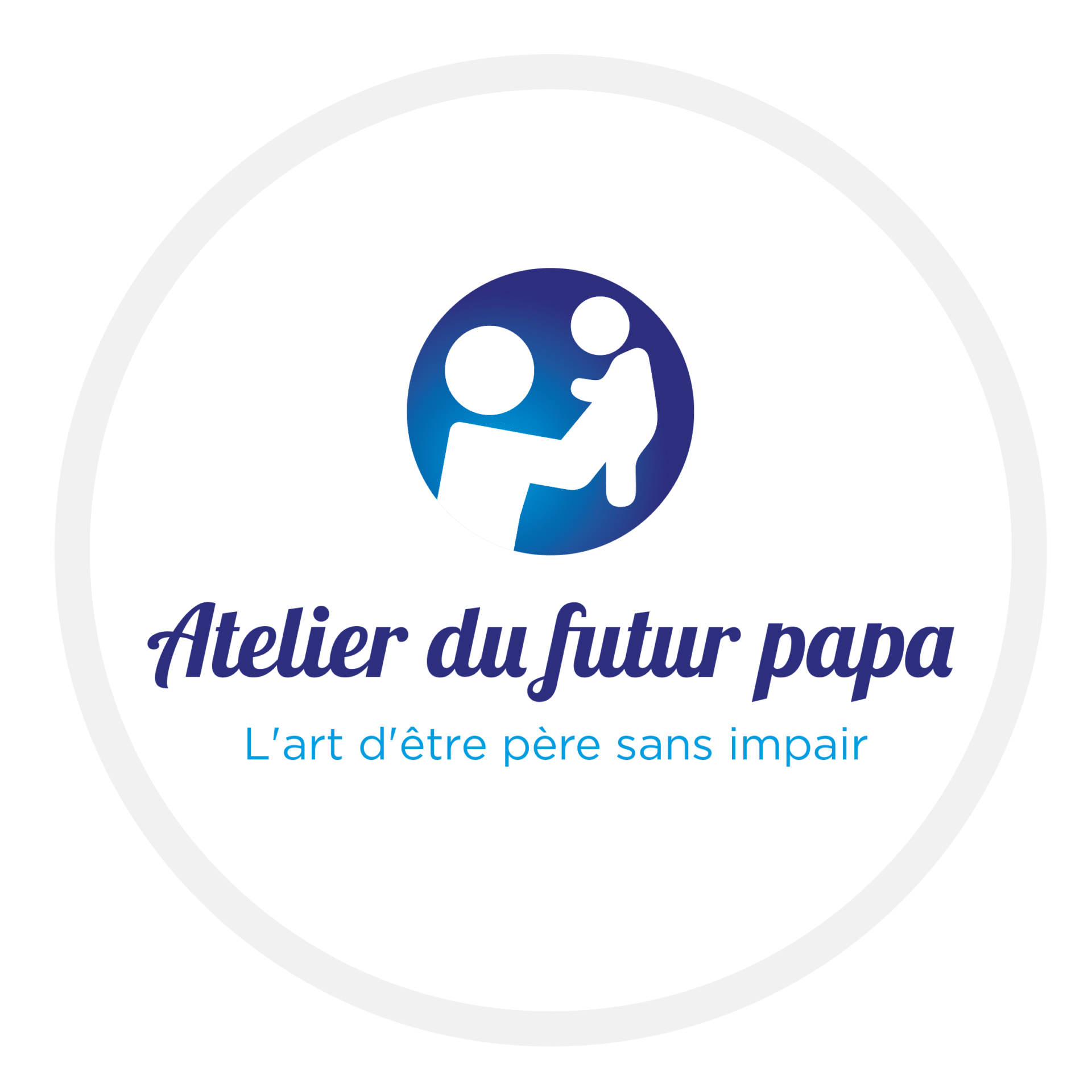 logo rond futur papa